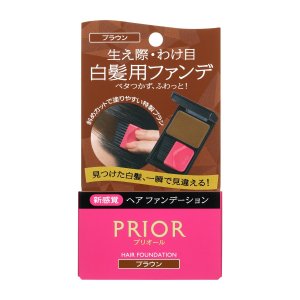 PRIOR染发粉饼一次性遮盖白发根神器 3.6g
