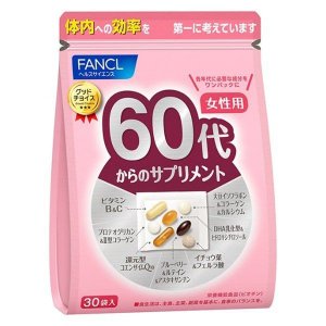FANCL成人女性复合多种维生素矿物质综合营养包60岁30小包入
