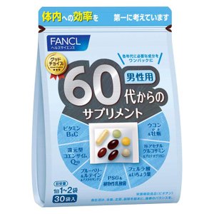 FANCL60代男性综合维生素30包入