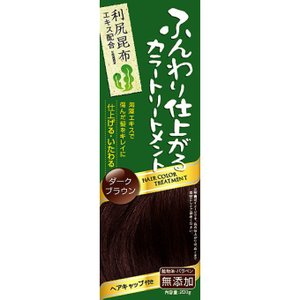 Brain Cosmos利尻昆布染发剂遮盖白发植物成分无刺激200g