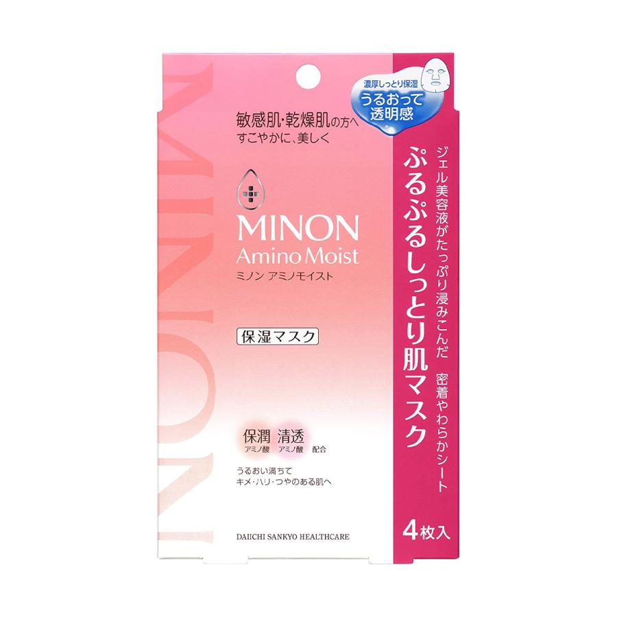MINON 滋润保湿面膜 4片装  ※数量限定增量一片 买完位置