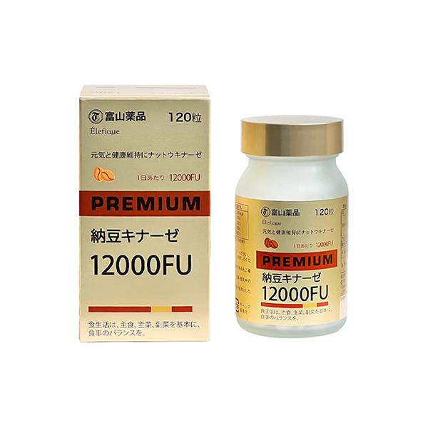 富山药品 纳豆激酶FU12000金色 120粒