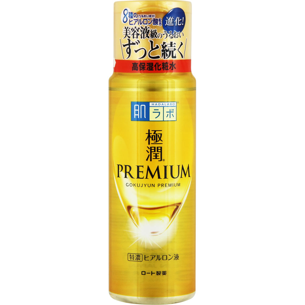 乐敦（ROHTO）肌研金极润特浓5种玻尿酸浓厚保湿化妆水 170ml