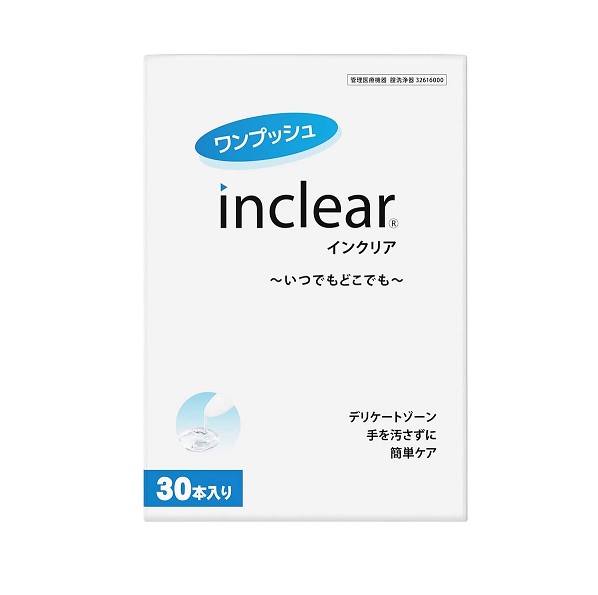 inclear私处护理清洁凝胶乳酸抑菌保养 30支装 ※使用期限2024年2月