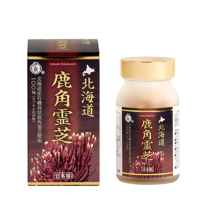 伊段 北海道鹿角灵芝 120粒