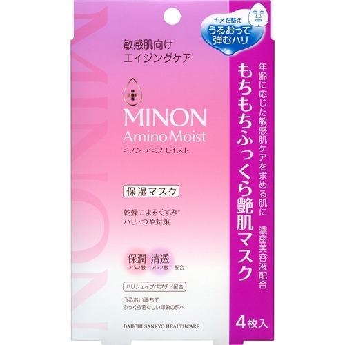蜜浓MINON冻龄紧致保湿面膜24mLx4枚