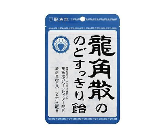 龙角散 薄荷原味润喉糖 蓝袋 88g